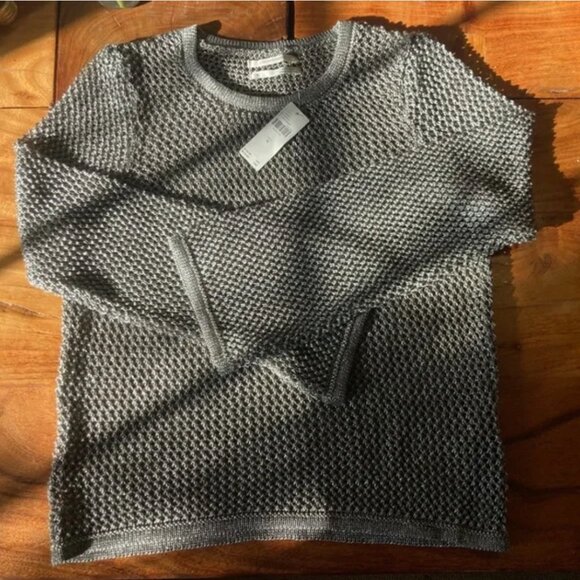 Anthropologie Metallic Open-Stitch Sweater size S *BNWT* - Picture 5 of 5